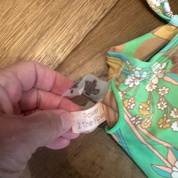 Power to the flower size small swimsuit - Picture 3 of 6